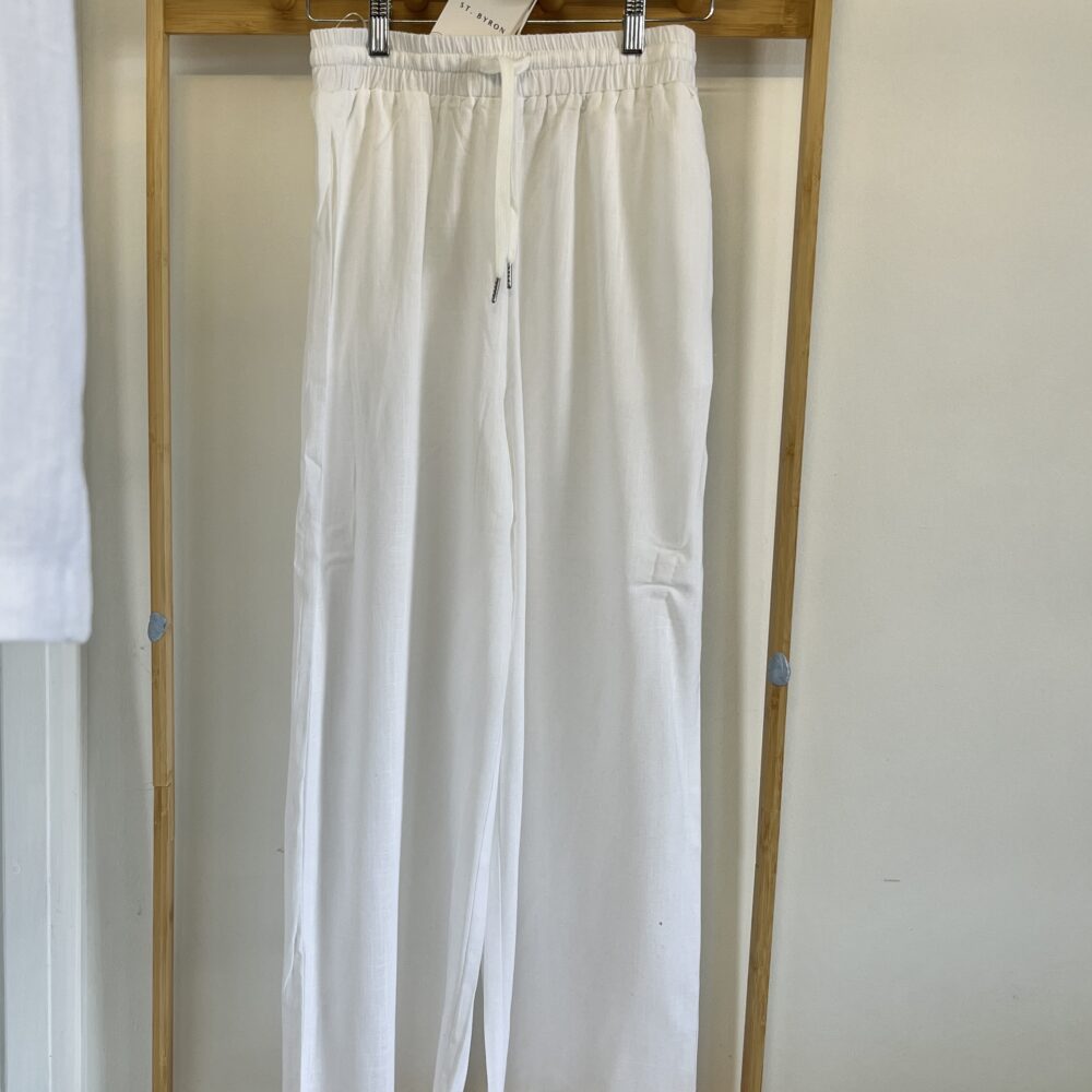 St Byron Linen Blend Pants - Image 3